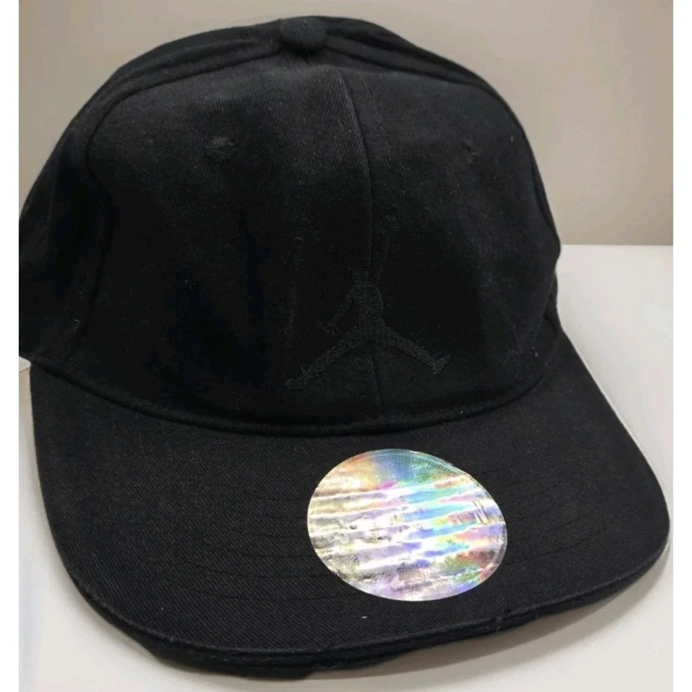 Nike Air Jordan Jumpman Black Baseball Cap Hat Youth Adjustable Classic